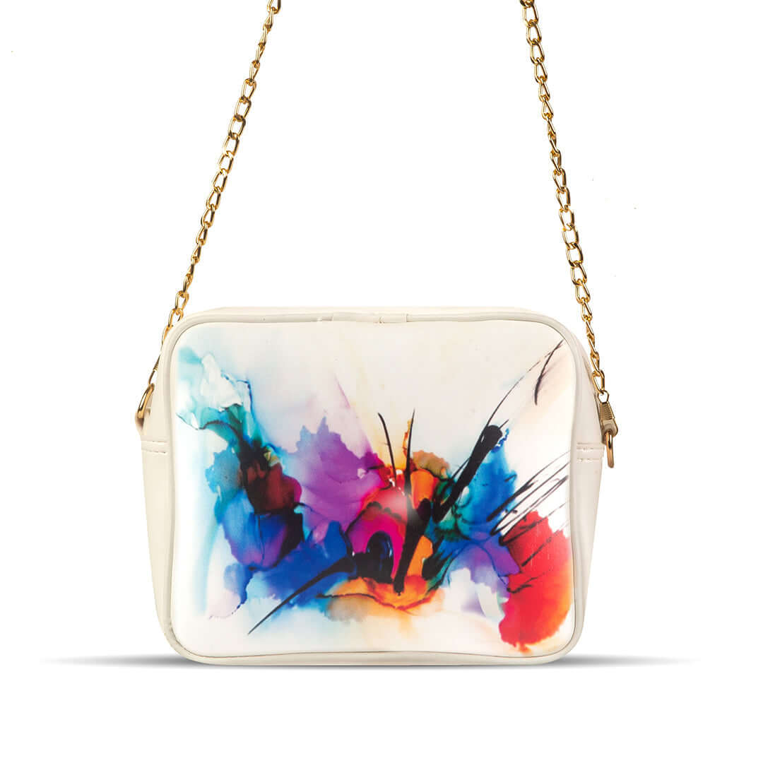 Glamelvara Artistry Splash Crossbody